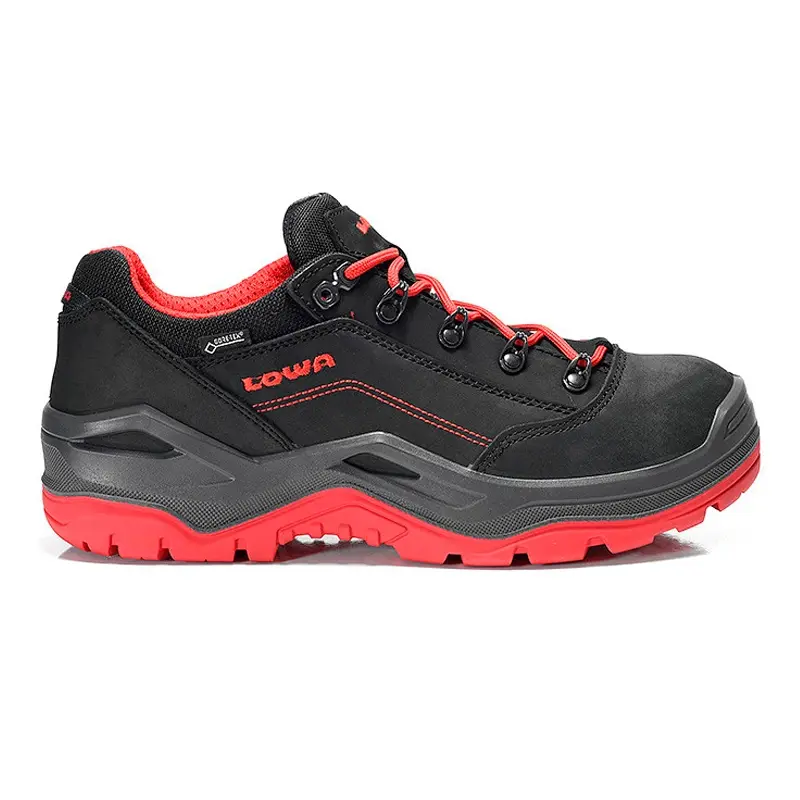 Lowa Renegade Work GTX Red LO veiligheidsschoen S3 CI HI HRO SRC