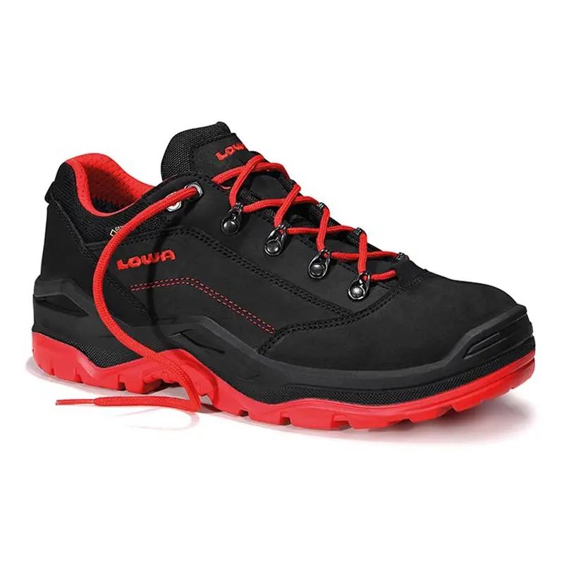 Lowa Renegade Work GTX Red LO veiligheidsschoen S3 CI HI HRO SRC