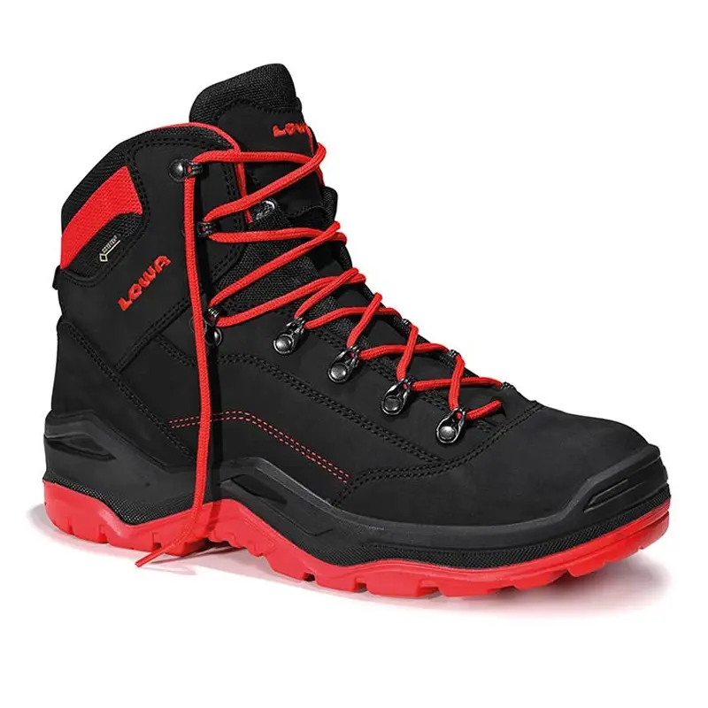 Lowa Renegade Work GTX Red Mid veiligheidsschoen S3 CI HI HRO SRC