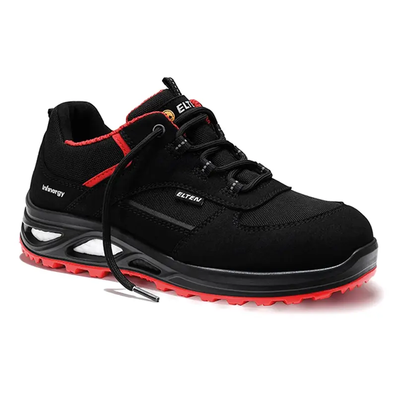 Elten Hannah XXTL Black-Red Low veiligheidsschoen dames S3 SRC ESD