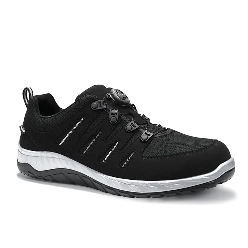 Elten Maddox Black-Grey Low veiligheidsschoen BOA-sluiting S3 SRC ESD
