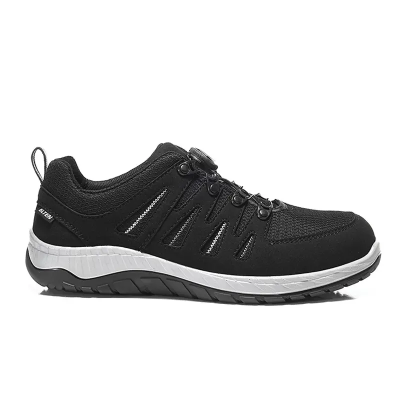 Elten Maddox Black-Grey Low veiligheidsschoen BOA-sluiting S3 SRC ESD