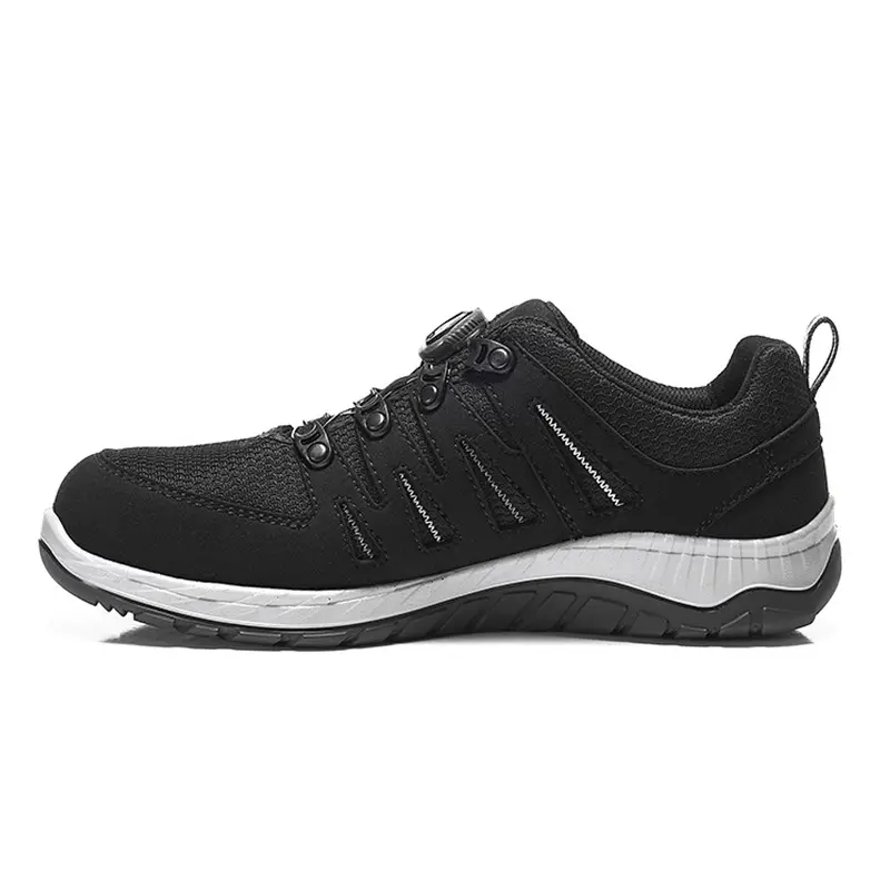 Elten Maddox Black-Grey Low veiligheidsschoen BOA-sluiting S3 SRC ESD