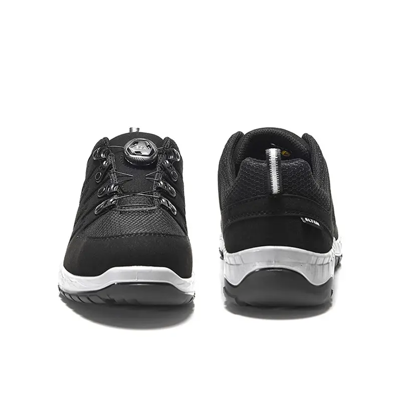 Elten Maddox Black-Grey Low veiligheidsschoen BOA-sluiting S3 SRC ESD