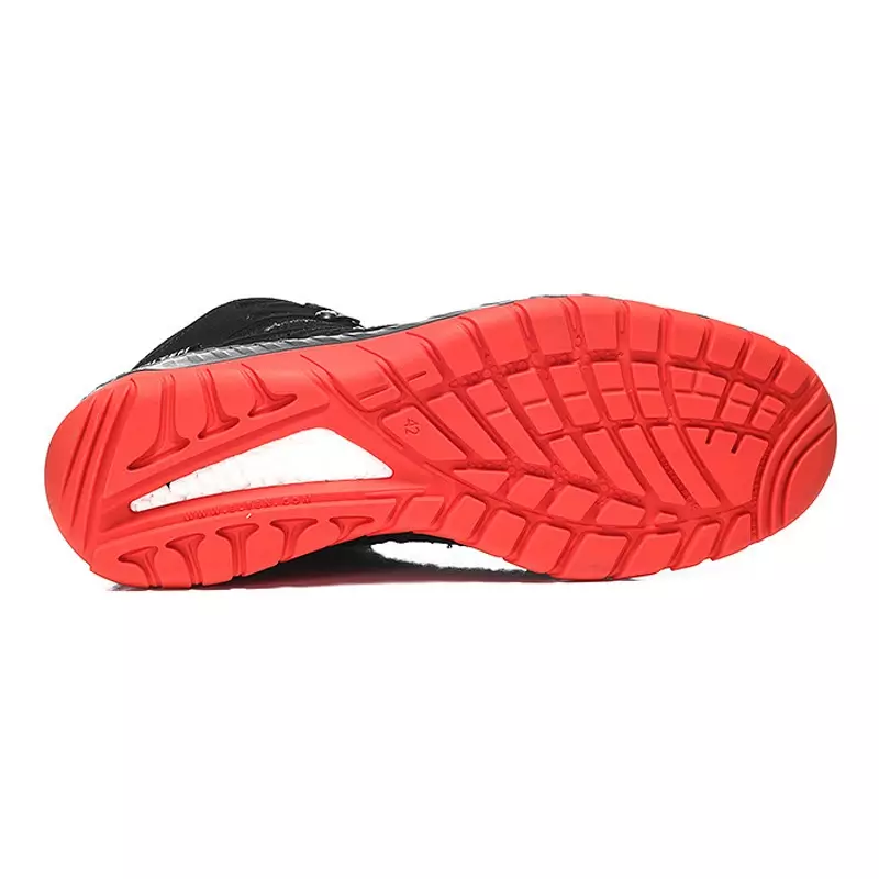 Elten Maddox Black-Red Mid veiligheidsschoen BOA-sluiting S3 SRC ESD