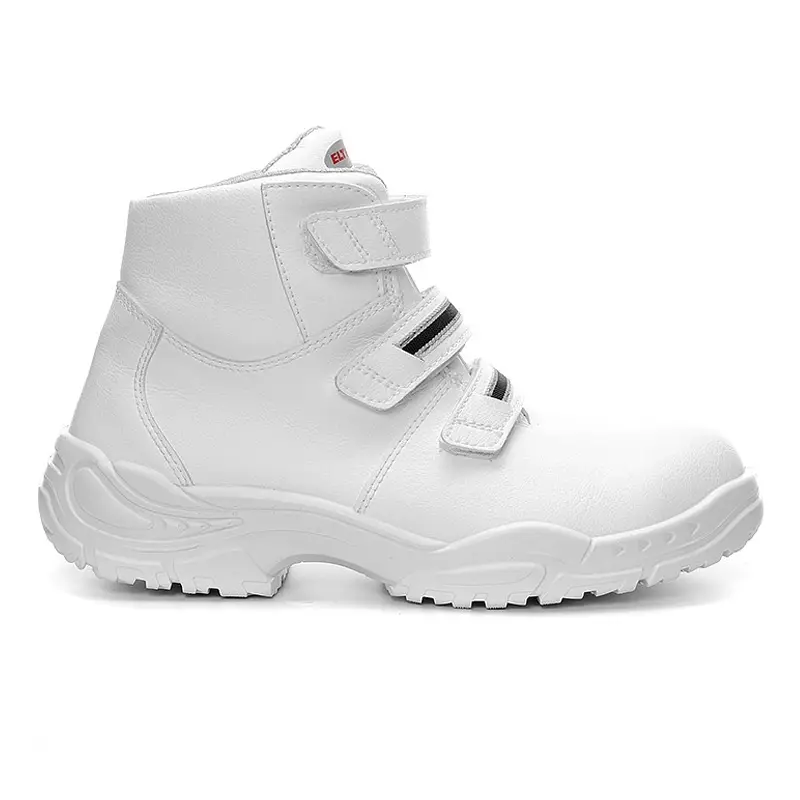 Elten White Strap Mid veiligheidsschoen food klittenband S3 SRC ESD