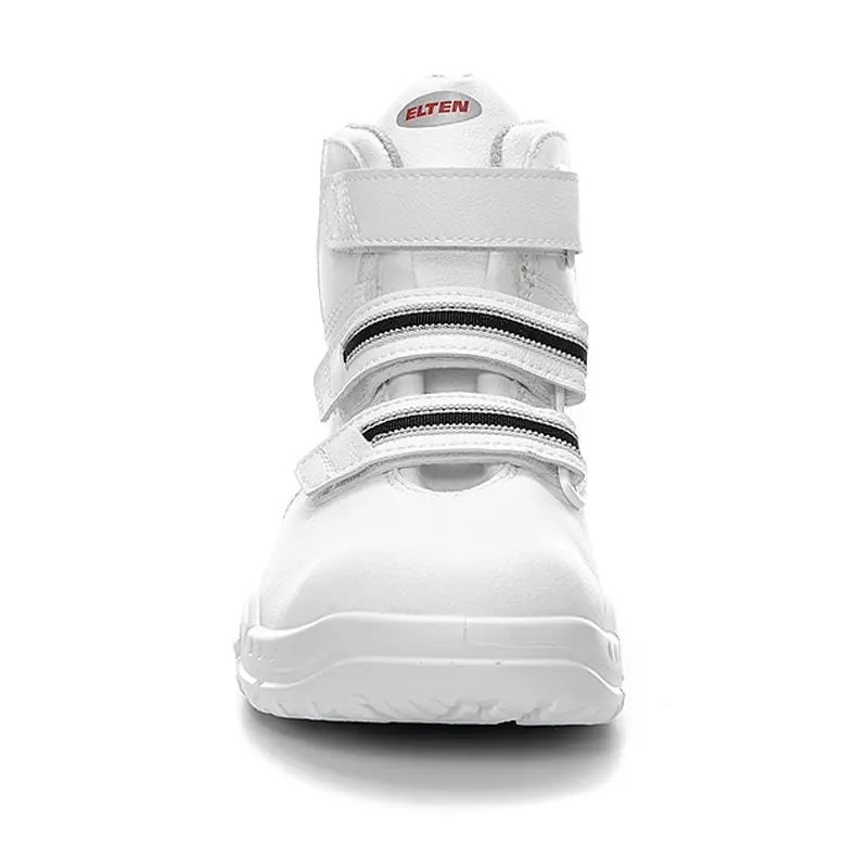 Elten White Strap Mid veiligheidsschoen food klittenband S3 SRC ESD