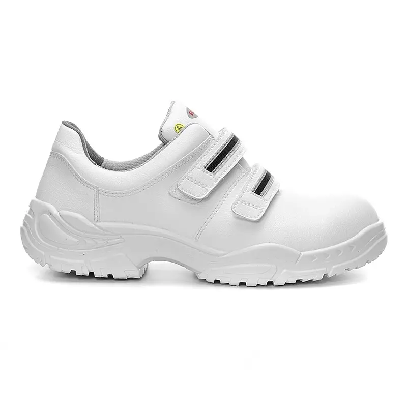 Elten White Strap Low veiligheidsschoen food klittenband S3 SRC ESD