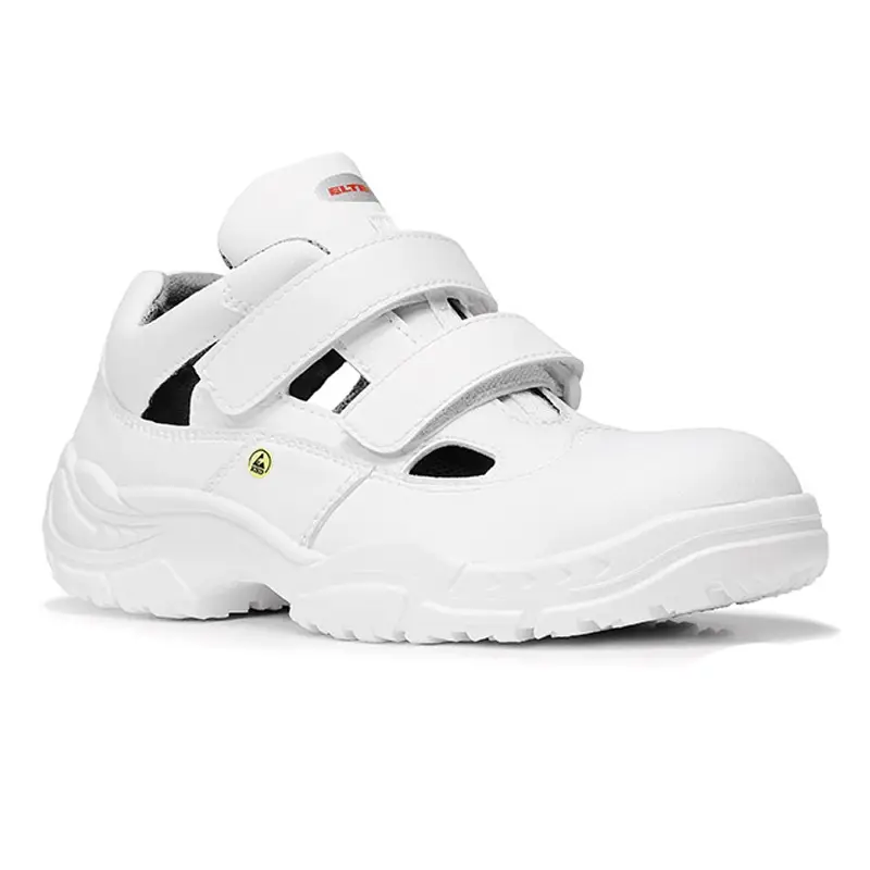Elten White Easy Low veiligheidsschoen food klittenband S1 SRC ESD