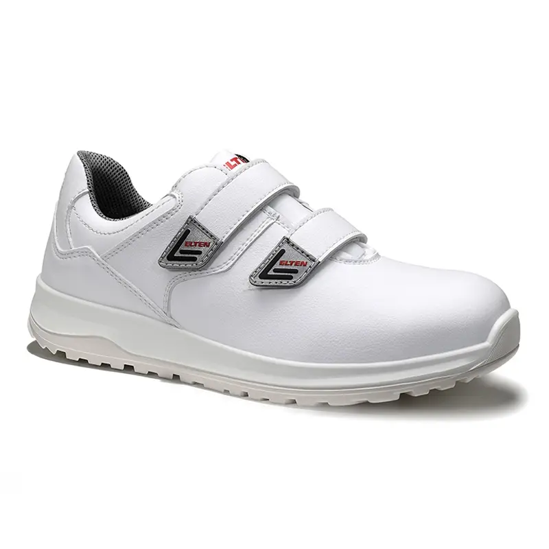 Elten White Grip Low veiligheidsschoen food klittenband S2 SRC ESD