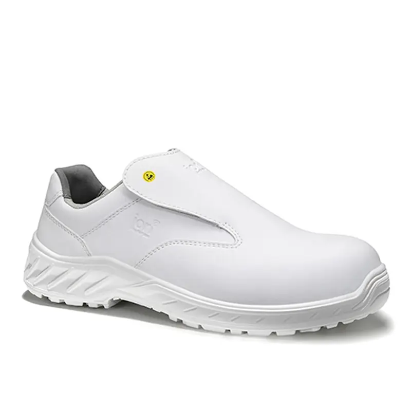 Jori Clean Slipper Low veiligheidsschoen food instapper S3 SRC ESD wit