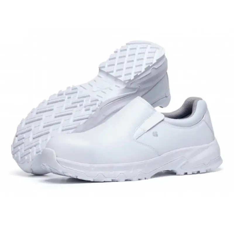 Shoes for Crews Brandon veiligheidsschoen food instapper S3 SRC wit