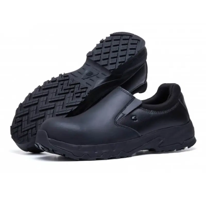 Shoes for Crews Brandon veiligheidsschoen food instapper S3 SRC zwart