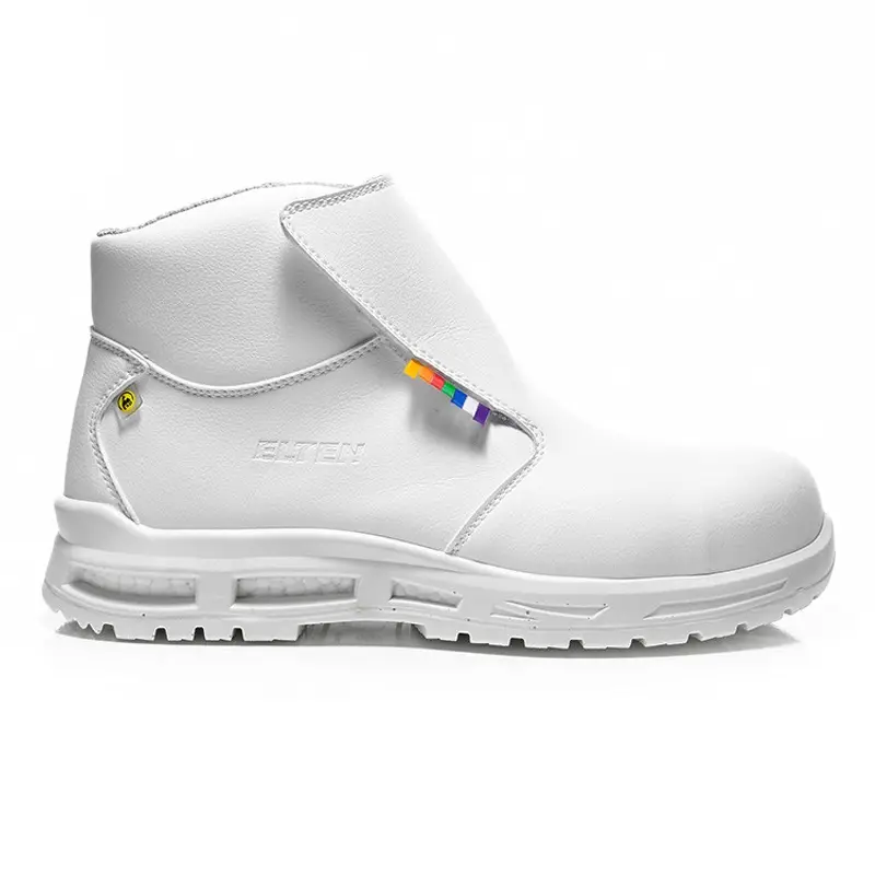 Elten Brice XXTM Mid veiligheidsschoen instapper S3 SRC ESD wit
