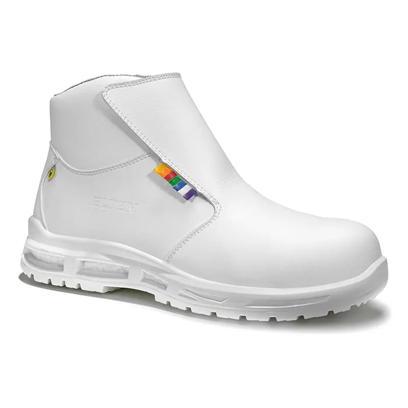 Elten Brice XXTM Mid veiligheidsschoen instapper S3 SRC ESD wit
