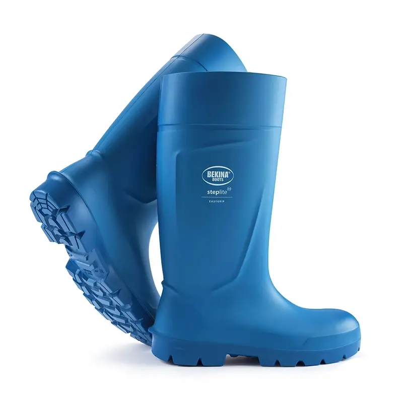 Bekina Steplite EasyGrip veiligheidslaars food S4 CI SRC blauw