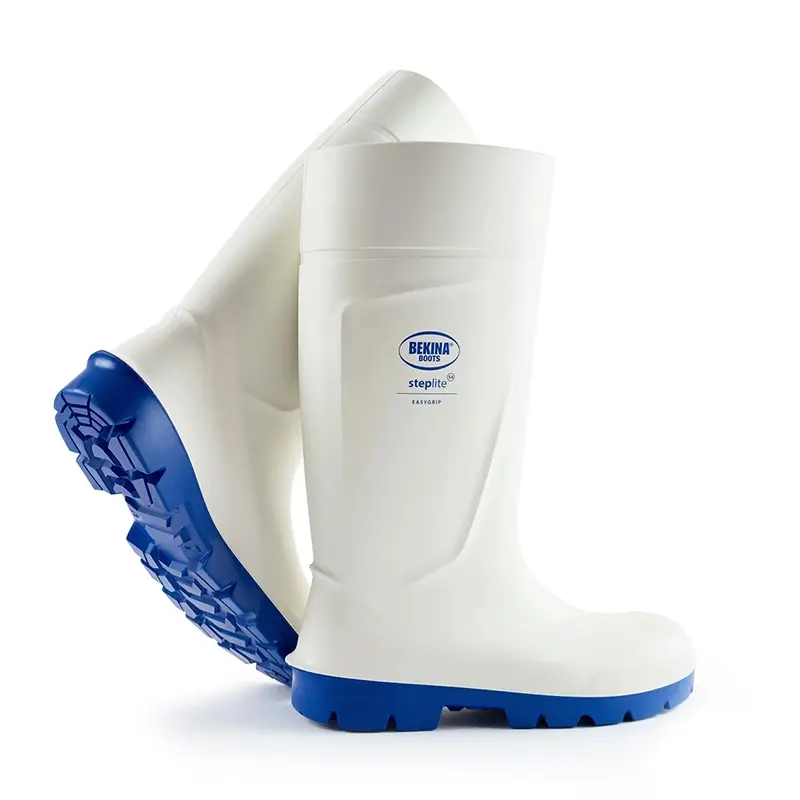 Bekina Steplite EasyGrip veiligheidslaars food S4 CI SRC wit