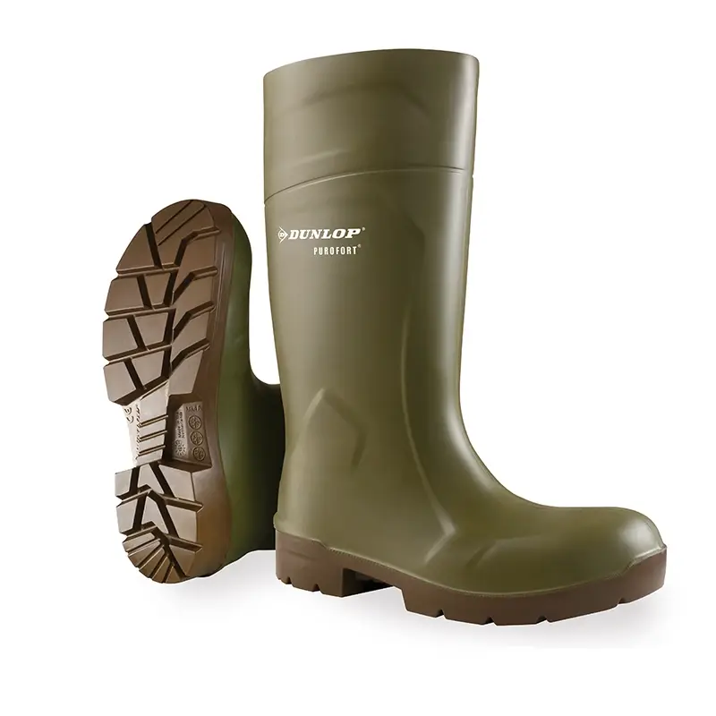 Dunlop CA61831 Purofort Foodpro Multigrip Safety veiligheidslaars food S4 CI SRC groen