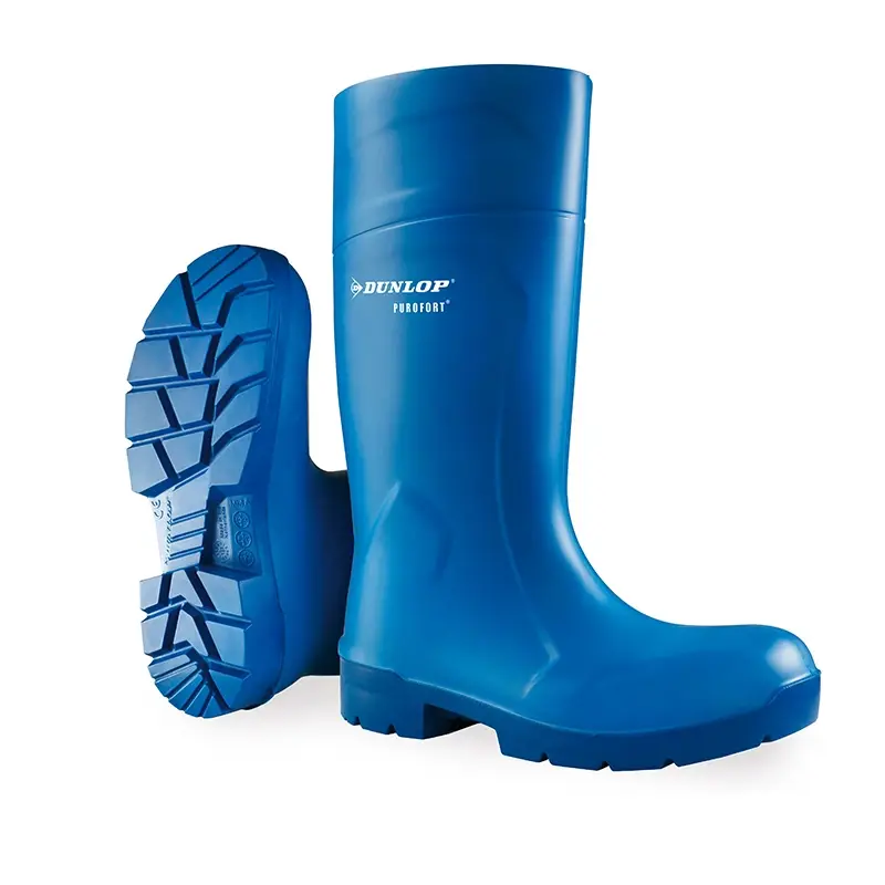 Dunlop CA61631 Purofort Foodpro Multigrip Safety veiligheidslaars food S4 CI SRC blauw