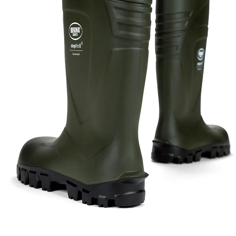 Bekina StepliteX SolidGrip veiligheidslaars S5 CI SRC groen