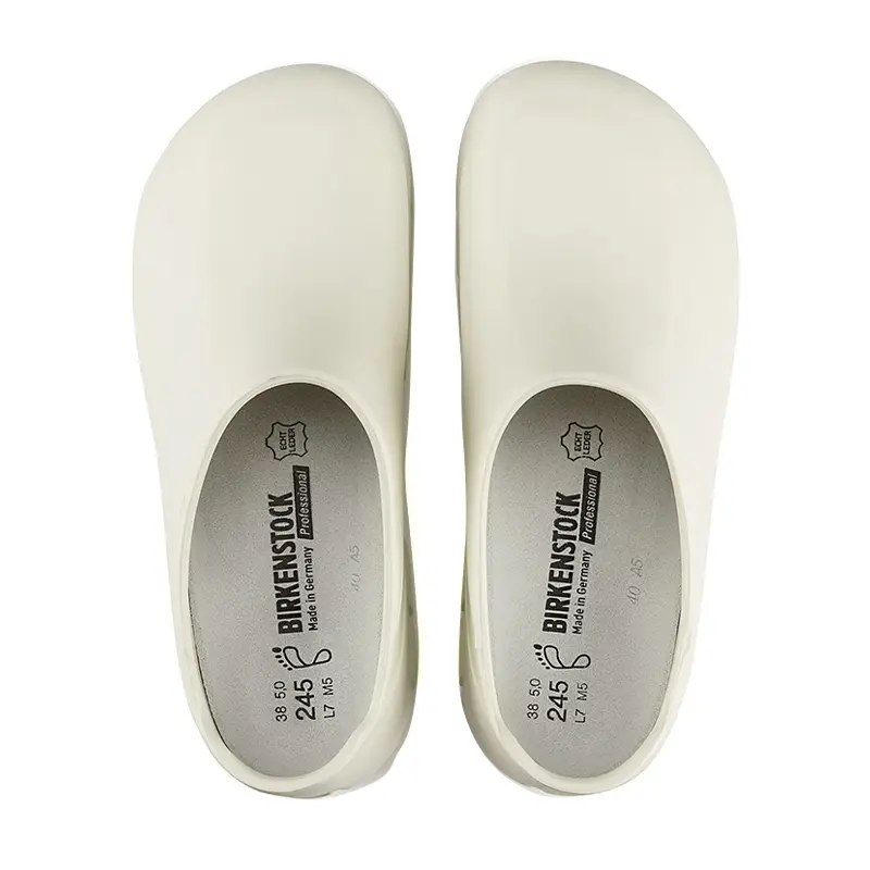 Birkenstock Alpro A640 food veiligheidsklomp gesloten hiel S2 SRC wit
