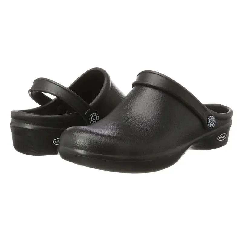 Safety Jogger Bestlight1 food werkklomp open hiel met bandje OB SRC zwart