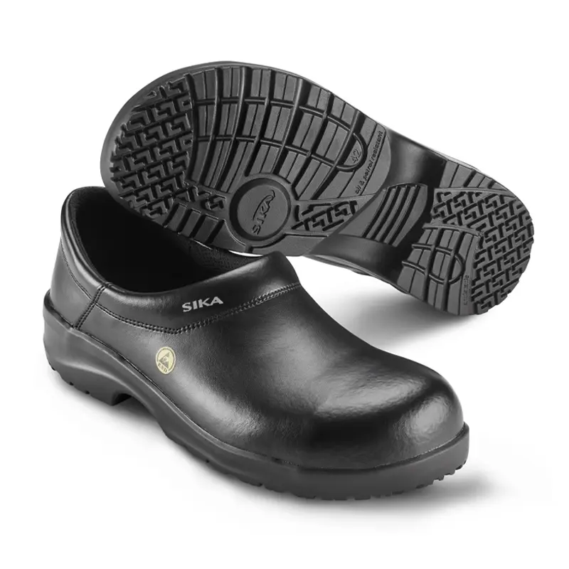Sika 19476 Fusion Clog food veiligheidsklomp gesloten hiel S2 SRC ESD zwart