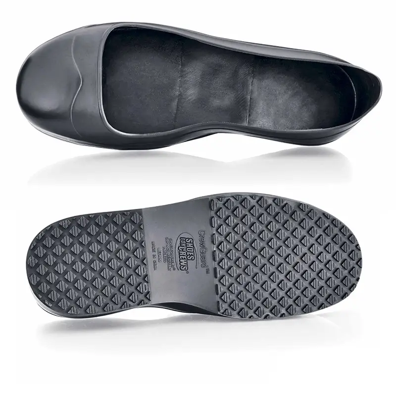 Shoes for Crews Safety Crewguard veiligheidsoverschoen zwart