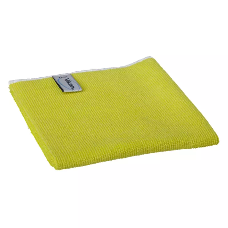 Vikan 691136 Basic microvezeldoek 32x32 cm geel