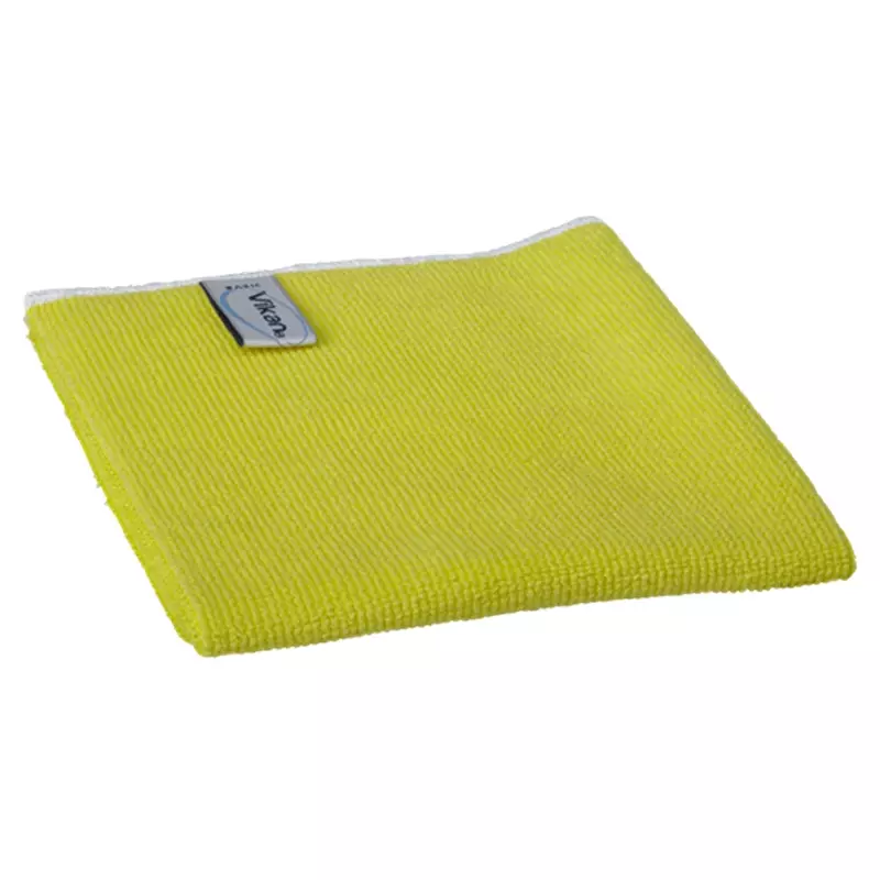 Vikan 691146 Basic microvezeldoek 40x40 cm geel