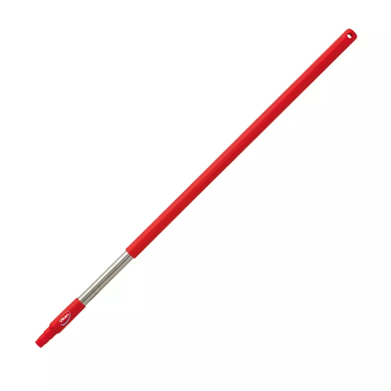 Vikan 29834 steel ergonomisch RVS 1025 mm rood