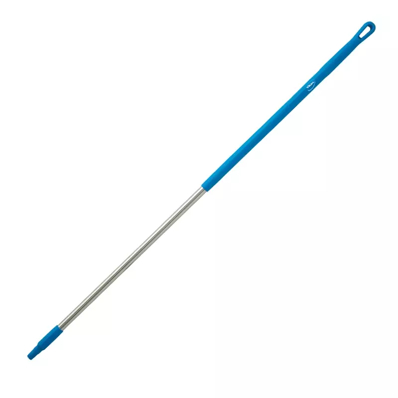 Vikan 29393 steel RVS ergonomisch 1510 mm blauw