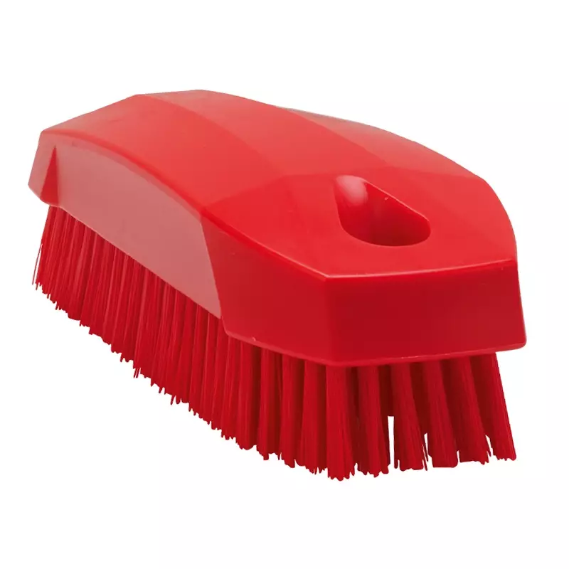 Vikan 64404 nagelborstel hard 130 mm rood