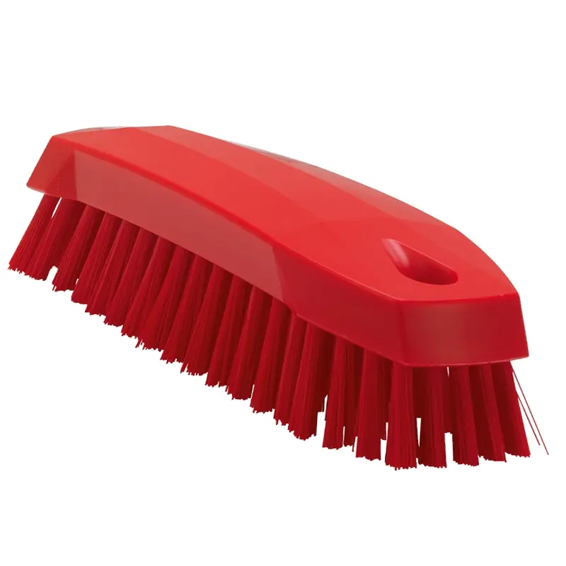 Vikan 35874 werkborstel medium 165 mm rood