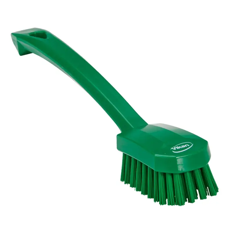 Vikan 30882 afwasborstel medium 260 mm groen