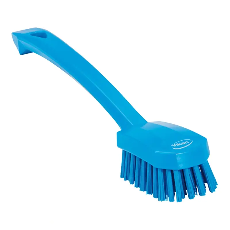 Vikan 30883 afwasborstel medium 260 mm blauw