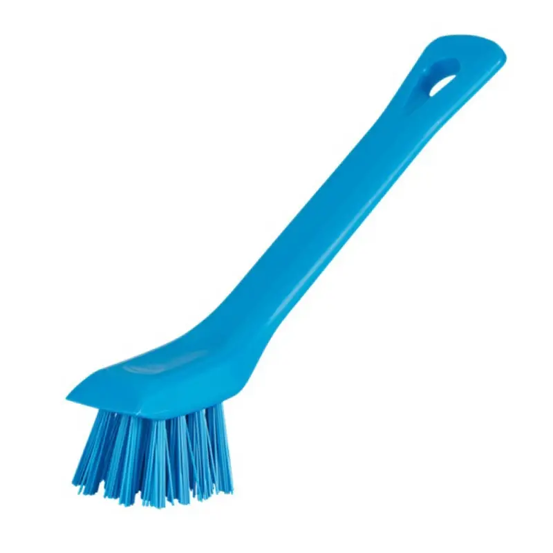 Vikan 3951-3 precisieborstel met schraper hard 150 mm blauw