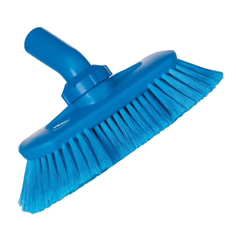Vikan 70673 hoekverstelbare borstel met waterdoorvoer 240 mm blauw
