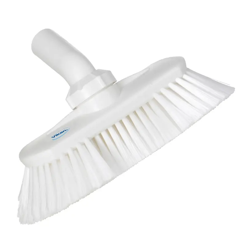 Vikan 70675 hoekverstelbare borstel met waterdoorvoer 240 mm wit