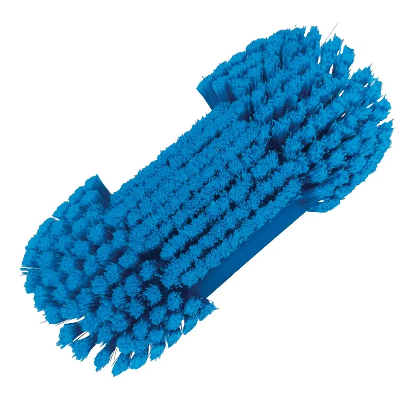 Vikan 70673 hoekverstelbare borstel met waterdoorvoer 240 mm blauw