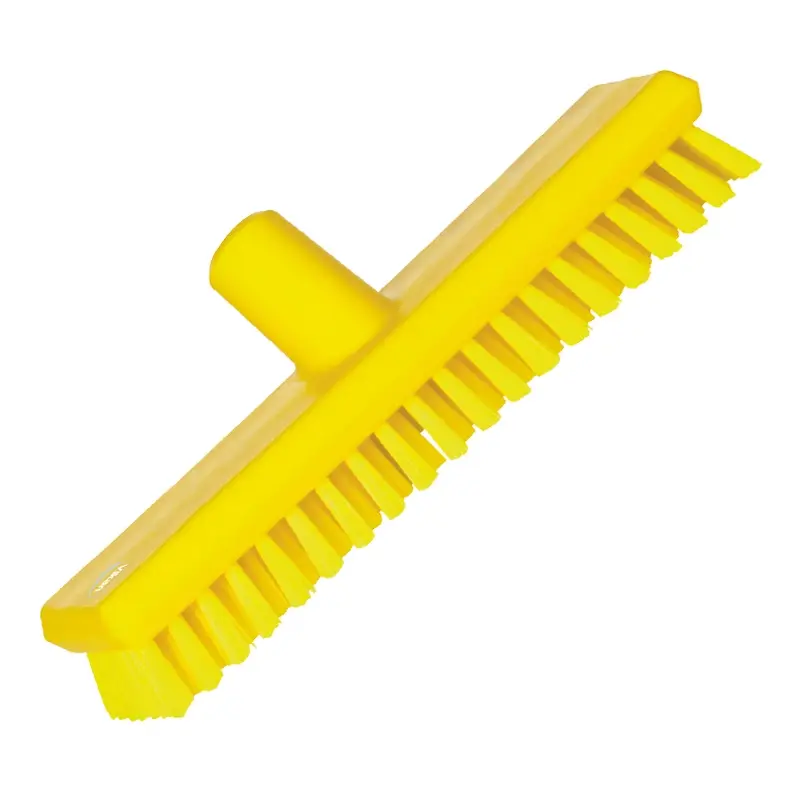 Vikan 70416 luiwagen zeer hard met waterdoorvoer 270 mm geel