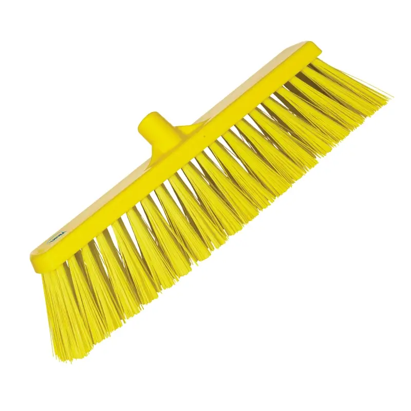 Vikan 29206 bezem zeer hard 530 mm geel
