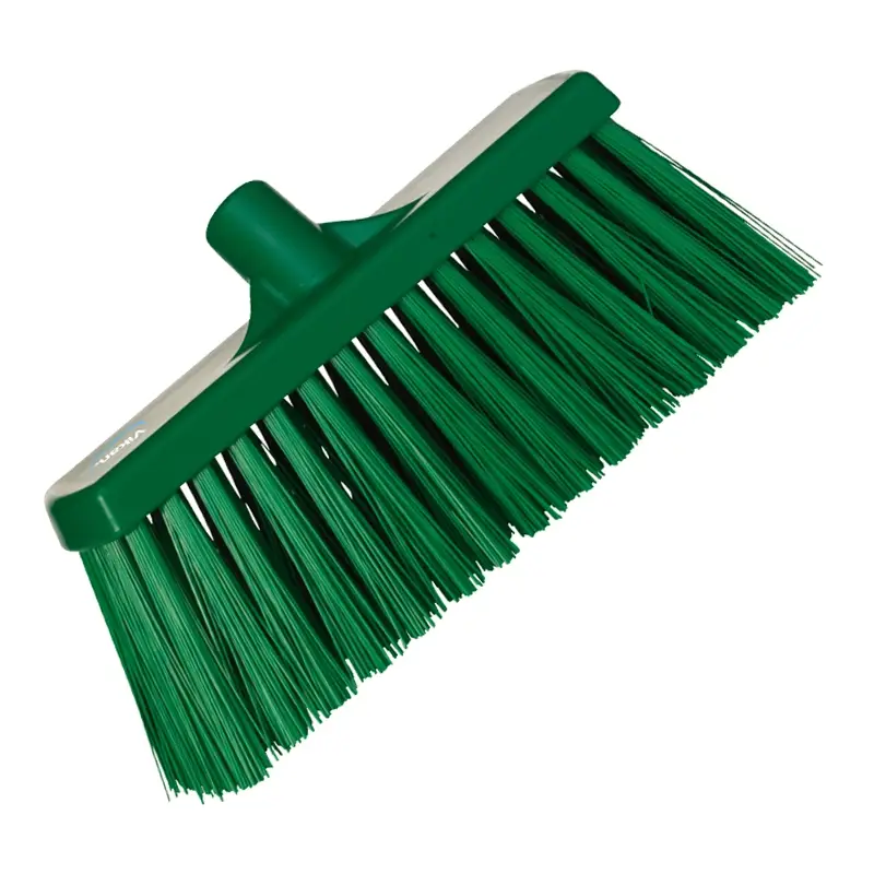 Vikan 29152 bezem zeer hard 330 mm groen