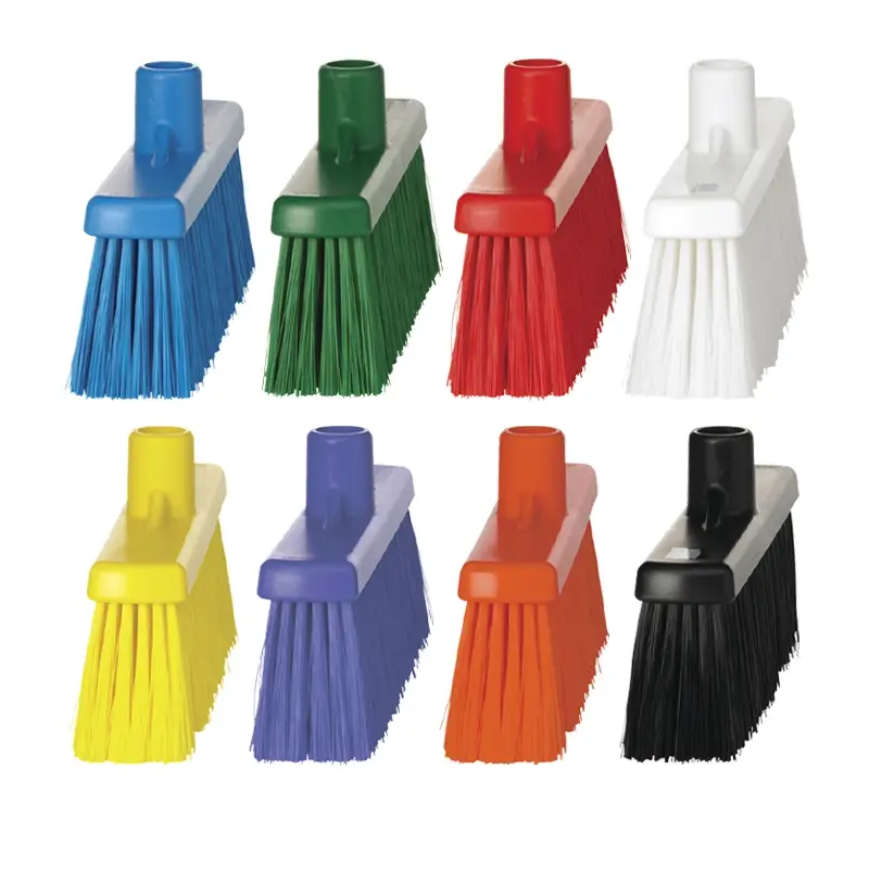 Vikan 31662 bezem medium recht 310 mm groen