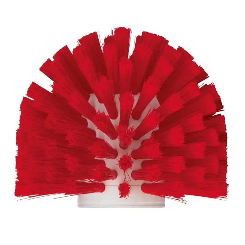 Vikan 70354 wormhuisborstelkop medium 135x130 mm rood