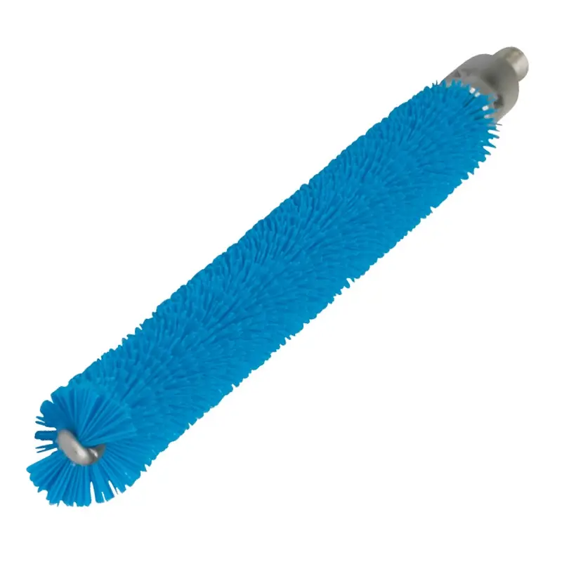 Vikan 53543 pijpborstel medium voor flexibele doorvoerkabel 12x200 mm blauw