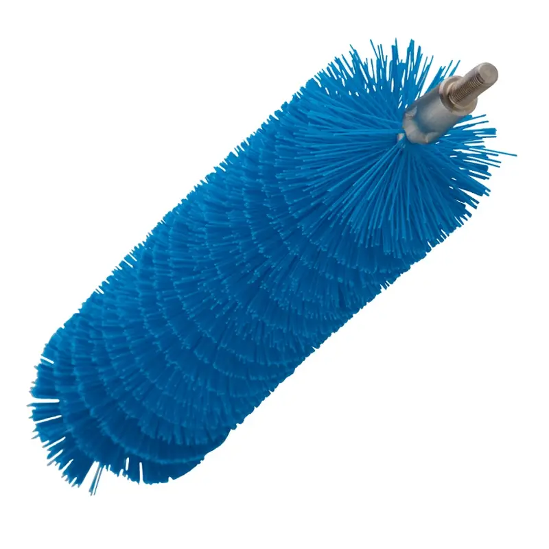 Vikan 53683 pijpborstel medium voor flexibele doorvoerkabel 40x200 mm blauw
