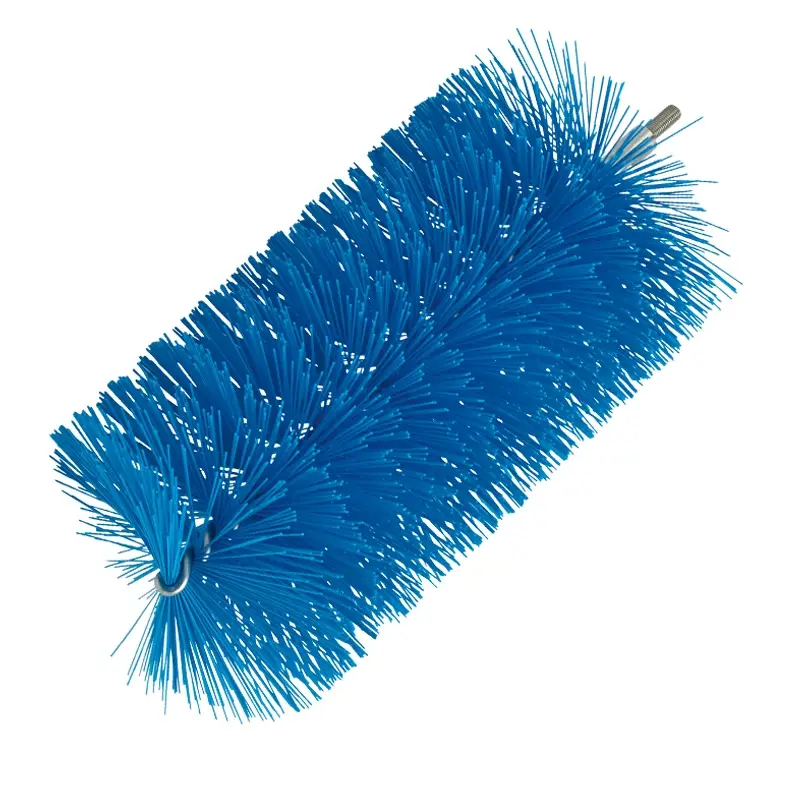 Vikan 53913 pijpborstel medium voor flexibele doorvoerkabel 90x200 mm blauw