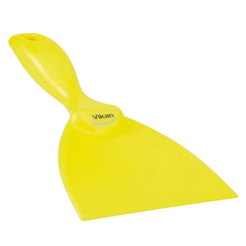 Vikan 40616 handschraper ergonomisch polypropyleen 102 mm geel