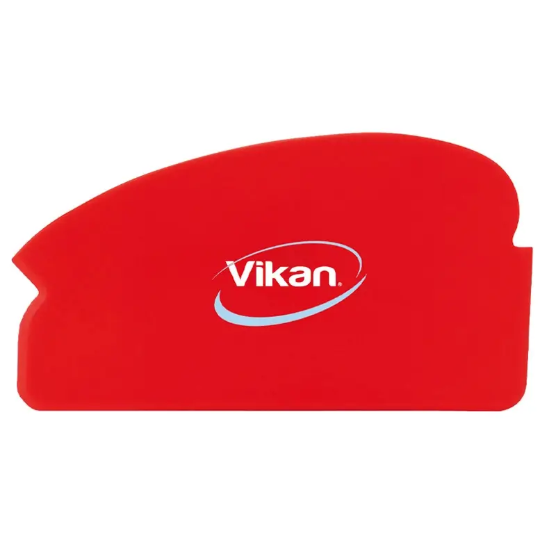Vikan 40514 handschraper flexibel polypropyleen 165 mm rood